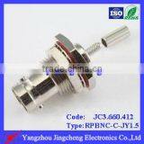 Reverse Polarity BNC Female Body With Male Pin RG316 RG174 Cable