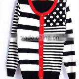 Stripe pullover sweaters women