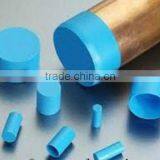 PVC Round Aluminum Tube End Caps Plastic 24" Pipe End Caps