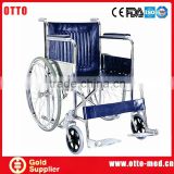 Steel invalid wheelchair