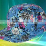 New Style Custom Floral 5 Panel Hat thumbnail-4