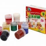 Gouache, Poster Paint, Poster Color 9 Colors, 180 ml thumbnail-1