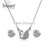 IN STOCK Yiwu Ladies Accessories Copper Zircon Fashion Jewelry Set thumbnail-2