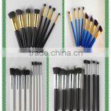 Good Quality 8pcs 10pcs Cosmetic Brush Set, Synthetic Make up Brushes