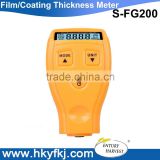 portable mini surface coating thickness gauge on metal substrates