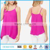 Women Sun Top With Adjustable Spaghetti Straps Designs Tank Top thumbnail-1