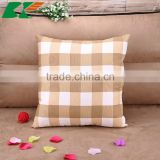 2015 new the plaid printed cotton pillowcases Creative home sofa cushion for leaning on