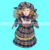 Antique Country Girl Baby Girl Moveable w Music Lovely New Electrical Doll With Hat thumbnail-6