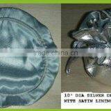 Metalic Fabric Jewellery Pouch thumbnail-1