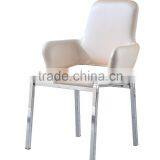 Simple Design Comfortable Dining Room Furniture Stainless Steel Chair Dining Chair thumbnail-1