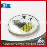 Customized Cut Out Cheap Silver Gold Shopping Cart Pound Trolley Token Coin thumbnail-3