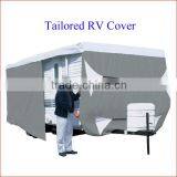 Tailored Travel Trailer RV Cover, OEM Water-repellent Breathable UV Protection Caravan Cover, Customized Tourist Trailer Cover thumbnail-2