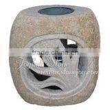 Garden Granite Solar Lamp