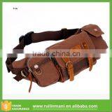 Vintage Best Khaki Mens Canvas Waist Bag Promotional Fanny Pack 2015 thumbnail-5