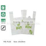 custom printed degradable and disposable PLA transparent bags