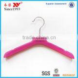 Best Sale Pink Rubber Plastic Hangers for Children Clothes