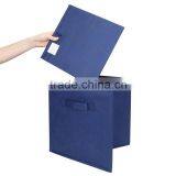 Foldable Fabric Basket Bin, Collapsible Storage Cube For Nursery Home and Office thumbnail-3