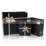 Personalized Custom Black Luxury Brand Clothing Paper Bag thumbnail-1