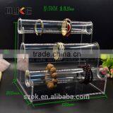 Free Standing Custom Clear Acrylic Jewelry Display Stand thumbnail-2