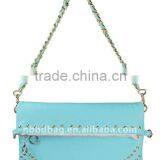 2011 Hot Sale Women Fashion Fashion PU Evening Bag With Metal Chain Handle thumbnail-1