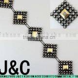 New Fashion Square Diomand Rhinestone Trimming
