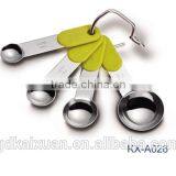 Stainless Steel Measuring Cup with colorful handle KX-A026