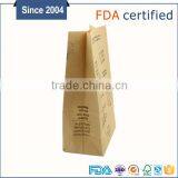 Flat Bottom Food Kraft Paper Bag for Bread Packing thumbnail-5