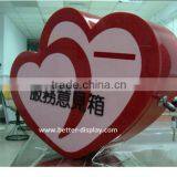 Wholesale Acrylic Charity Coin Collection Boxes thumbnail-1