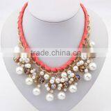 Top Quality Pearl Choker Collar Vintage Pendant Statement Necklace Women Necklaces & Pendants Fashion Necklaces for Women 2014 thumbnail-5