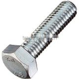 hex head threaded DIN933 ss bolts