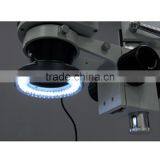 New Arrival LED Stereo Zoom Microscope Adjustable Ring Light