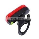 LEADBIKE 2pc Bicycle Lights Bike Warning Safety Water Resistant Front Tail Light Set Front Light Taillight thumbnail-4