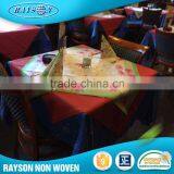 Chinese Factories Disposable Polypropylene Spunbonded Nonwoven Tnt Table Cloths thumbnail-1
