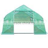 Polytunnel Greenhouse Galvanised Steel Frame Poly Tunnel 6mx3m x 2m thumbnail-1