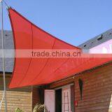 HDPE Garden Anti-sun Knitted Red Shade Sail thumbnail-1