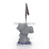 Cute Resin Grey Elephant Shaped Paper Clip thumbnail-3
