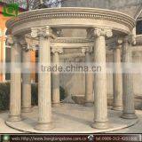 Large Outdoor Granite Stone Pavilion Gazebo thumbnail-1