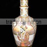 Marble Flower Vase, Decorative Flower Pot, Hand Made Marble Flower Vases, Craft Flower Pot, Flowers Pot, thumbnail-1