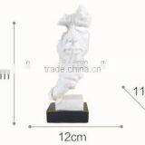 Resin Silence is Gold Statue Sculpture for Home Decoration thumbnail-3
