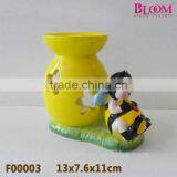 Porcelain Rabbit Design Wholesale Oil Burner thumbnail-3