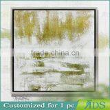 New Designed Natural Scenery Glass Painting With Golden Foil thumbnail-1