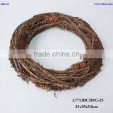 Wreath With Pinecones thumbnail-1