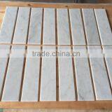 Subway Mosaic Tiles Bianco Carrara Mosaic Tile Carrara Marble Mosaic thumbnail-1