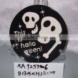 Promotional Gifts Halloween Ceramic Plate for Supply thumbnail-1