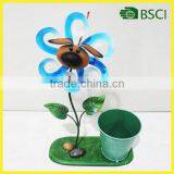 2016 Hot Sale Metal Garden Animal Dog Windmill Plant Pot thumbnail-1