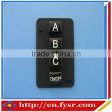 High Quality Membrane Silicone Rubber Press Keypad With Carbon Pills thumbnail-4