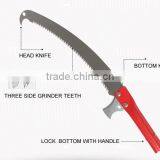 Long Handle Aluminum Handle Telescopic Pole Tree Pruning Saw With Sheath thumbnail-3