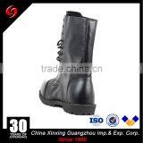High Ankle Full Grain Leather Cheaper Black Comfortable Military Combat Boots Wholesale thumbnail-3