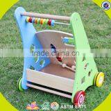2017 New Design Wooden Baby Boy Walkers High Quality Wooden Baby Boy Walkers Best Sale Baby Boy Walkers W08J001 thumbnail-5