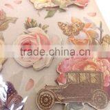 Antique Clock Style Sticker, Hot Sale 3D Decoupage Stickers, Craft Gift Sticker for Decoration thumbnail-2